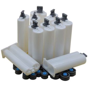 500pcs 50ml Dual Cartridge Empty Ratio 1:2 Cartridges Mix Tube