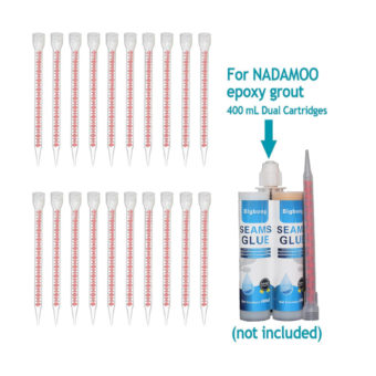 500pcs Static Mixer Mixing Nozzle Tile Adhesive Sealant 200mL and 400mL
