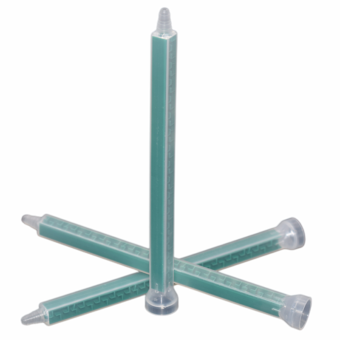 500pcs Square Mixing Tube Static Mixing Nozzles for Two Component 200ml 400ml 1:1 Cartridges