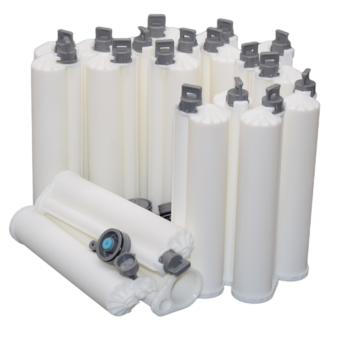 300pcs Empty Cartridge 75ml 10:1 AB Glue Barrel Epoxy Resin Adhesive Glue Tube Two-Component Cartridge Set