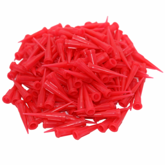 10000pcs Adhesives Glue Dispensing Needle 25G Tapered Dispensing Tips Liquid Glue Dispenser Needles Plastic Tapered Blunt Tips