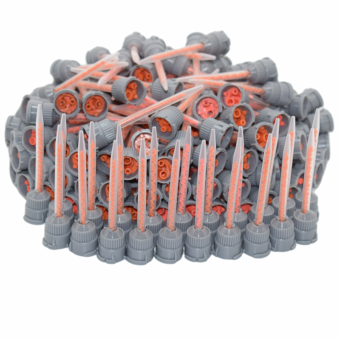 5000pcs Mixing Nozzle Adhesives Static Mixer Round Mixing Nozzle for 10:1 Dual Cartridge