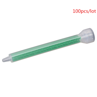 500pcs Static Mixer 161mm Square Mixing Tube Syringe AB Glues Cartridges Two Component Epoxy Resin Adhesives Mixing Nozzles Set