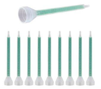 500pcs Mixing Nozzle Tips Tube Static Mixer for Epoxy Resin Adhesive 24 Element
