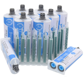 100pcs Clear 50ml Epoxy Resin Glue Bonding Fixing Metal Ceramics Wood Glass Plastic