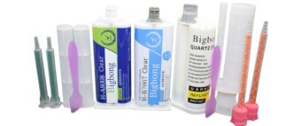 Strong Adhesive Two-Part Black Epoxy Adhesive